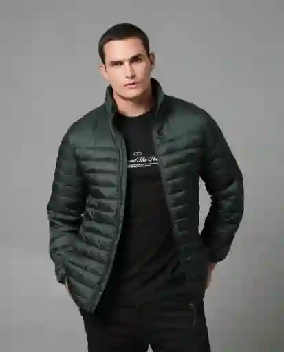 Chaqueta Hombre Verde L 120G100_VER196110 Rifle