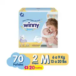 Pañales Sensitive Gts Toallitas Winny