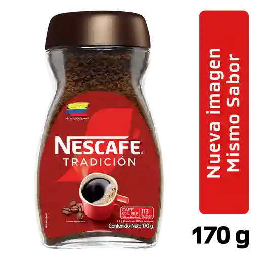 Café instantáneo NESCAFÉ Tradición x 170g