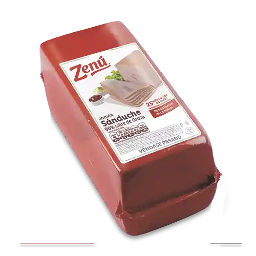 Zenú Jamón Sánduche en Bloque