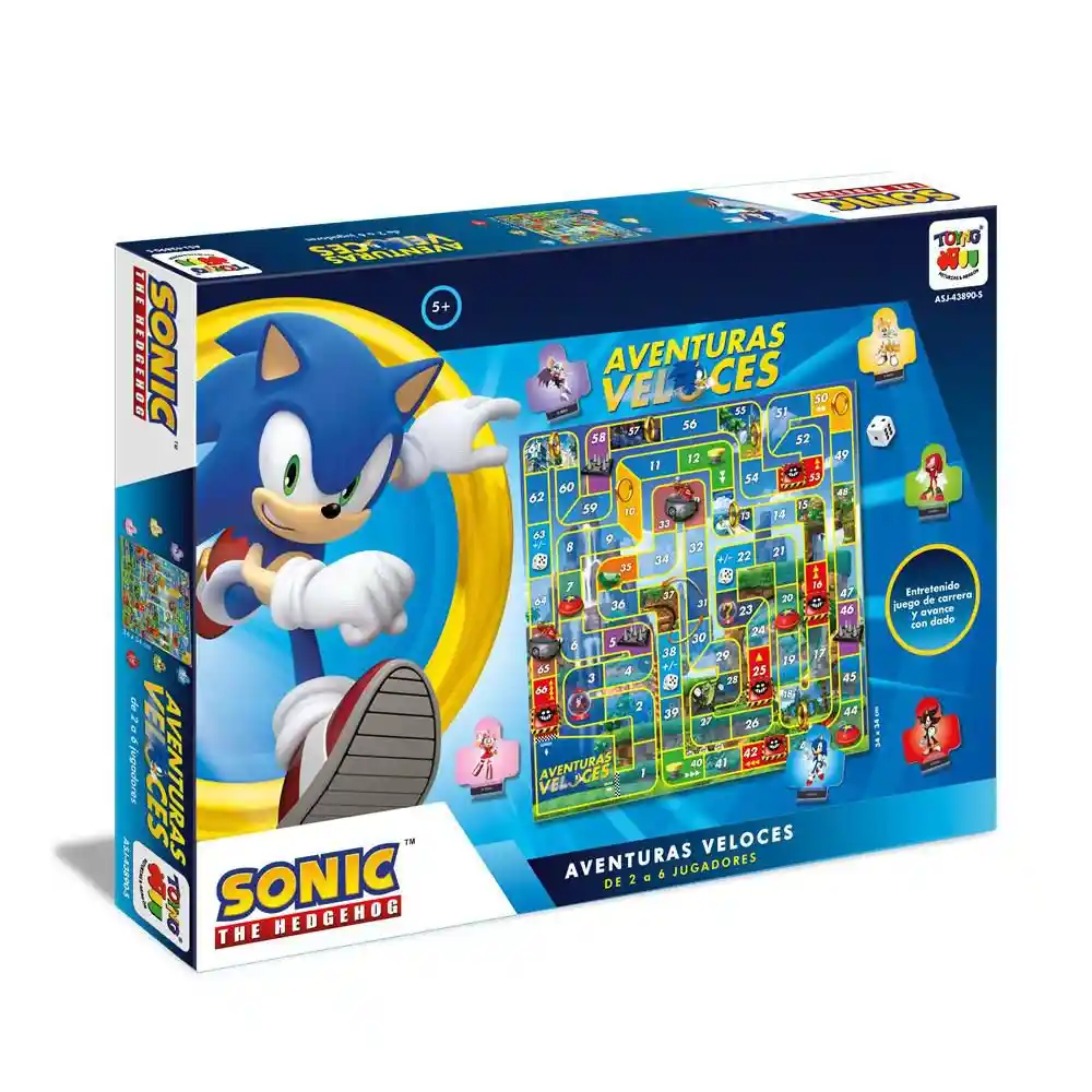 Aventuras Veloces Sonic Toyng