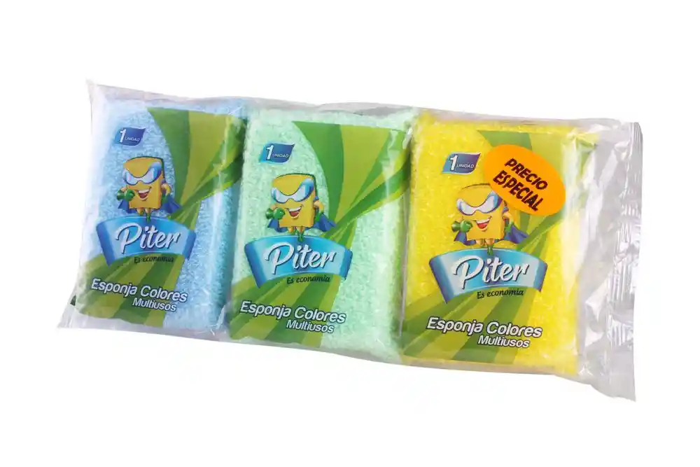 Kit Esponja Colores Sin Ref
