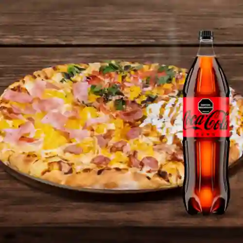 Pizza extragrande urbancoca -cola 1.5lt