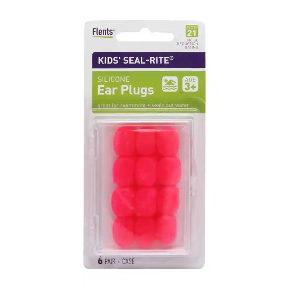 Flents Tapones Para Oídos Kids de Silicona