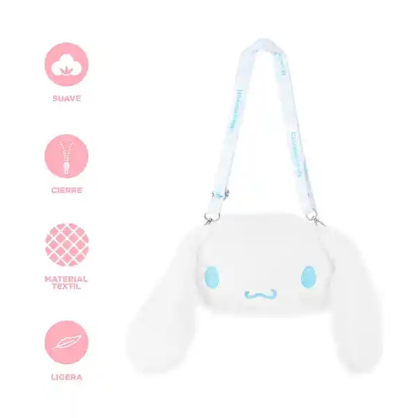 Bolsa Crossbody Cinnamoroll 8In Serie Sanrio Miniso