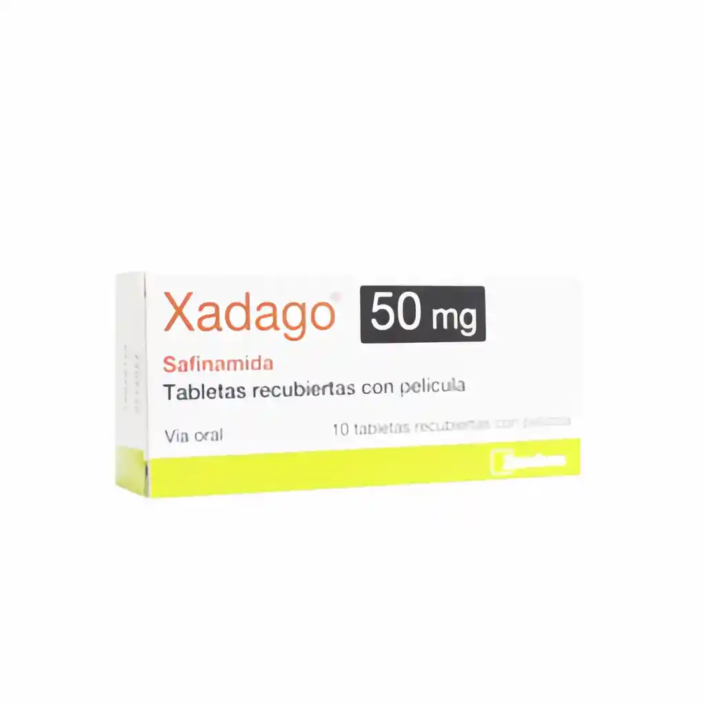 Xadago Antiparkinsoniano (50 mg) Tabletas Recubiertas con Película