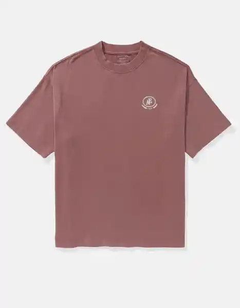 Camiseta Hombre Vinotinto Talla Medium 4681614 American Eagle