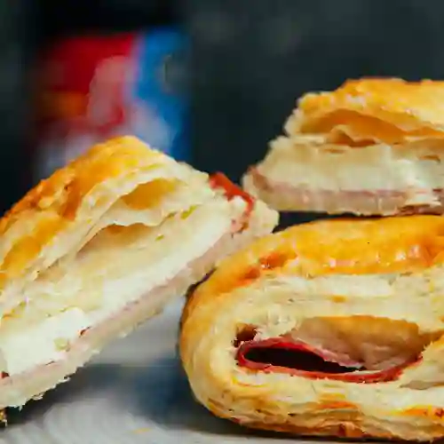 Pastel de Jamón y Queso