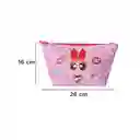 Cosmetiquera Trapecio Serie Chicas Súper Poderosas Rosa Miniso