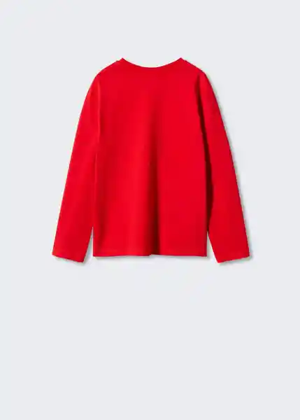 Camiseta Web Rojo Talla 06 Niños Mango