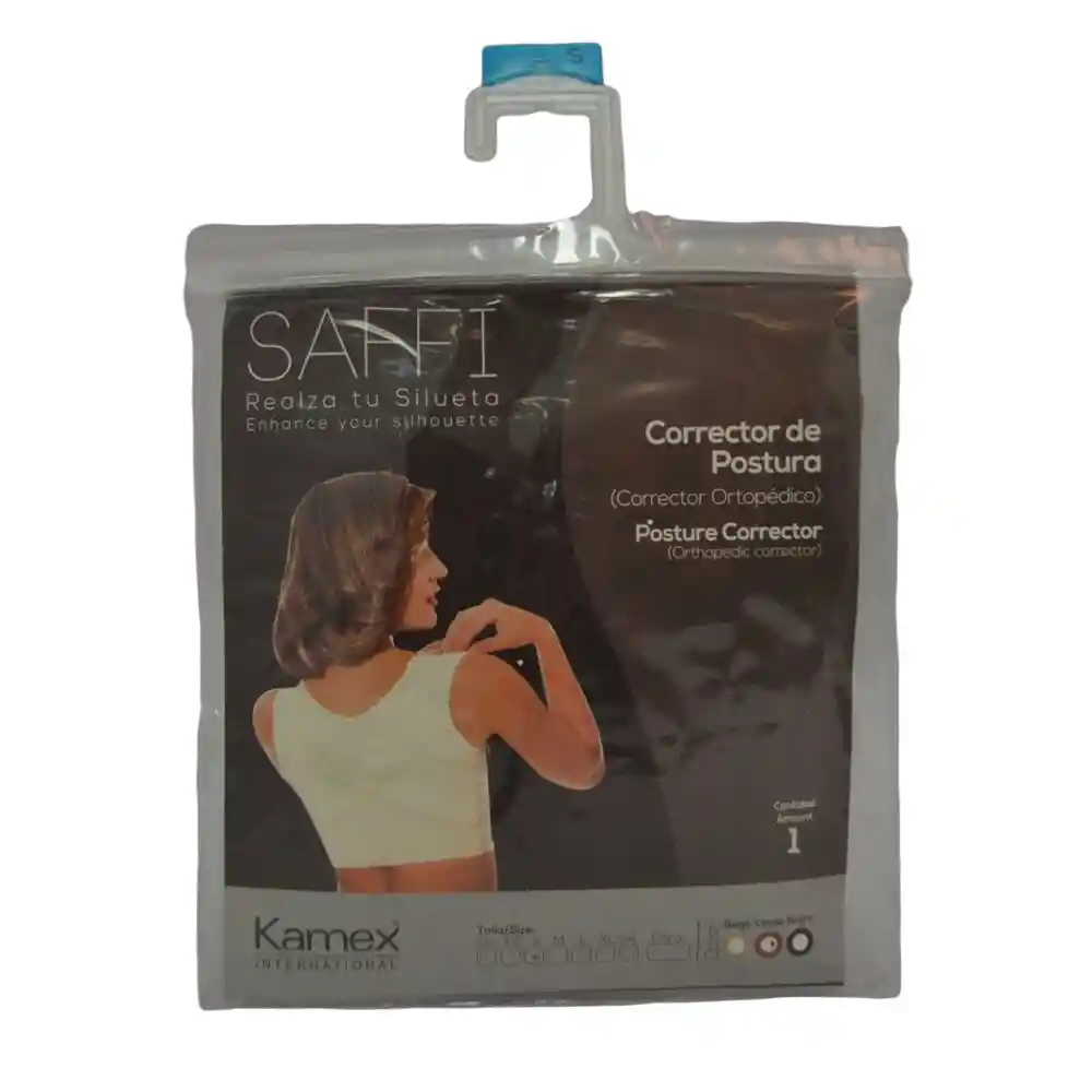 Corrector de Postura Saffi Tall S Cocoa