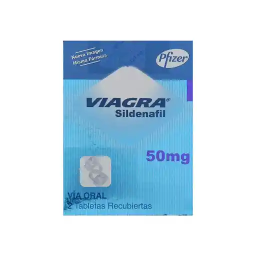 Viagra (50 mg) 2 Tabletas