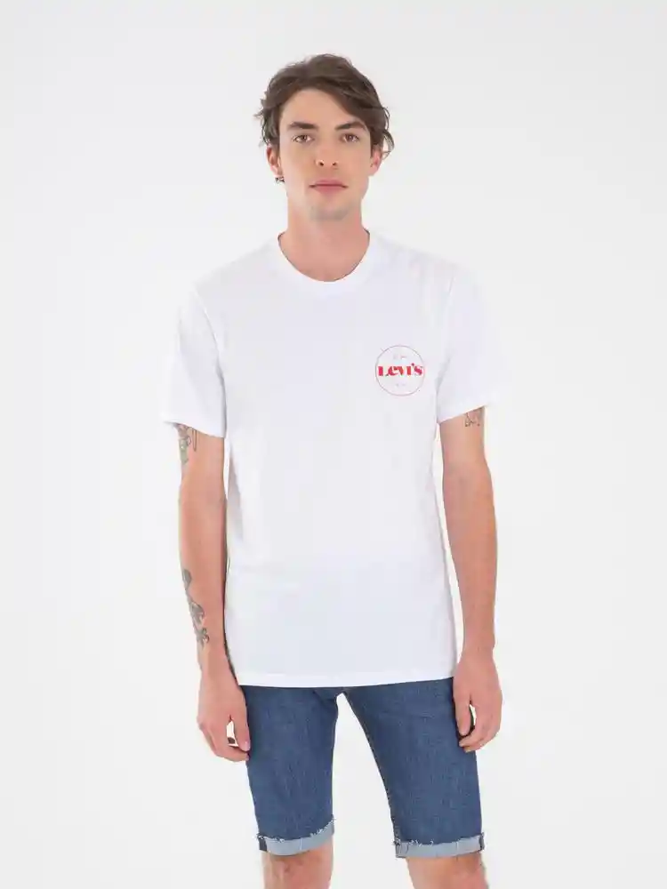 Camiseta Graphic Para Hombre S-blanco