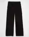 Pantalón Mujer Negro Talla 8 REGULAR 5385001 American Eagle