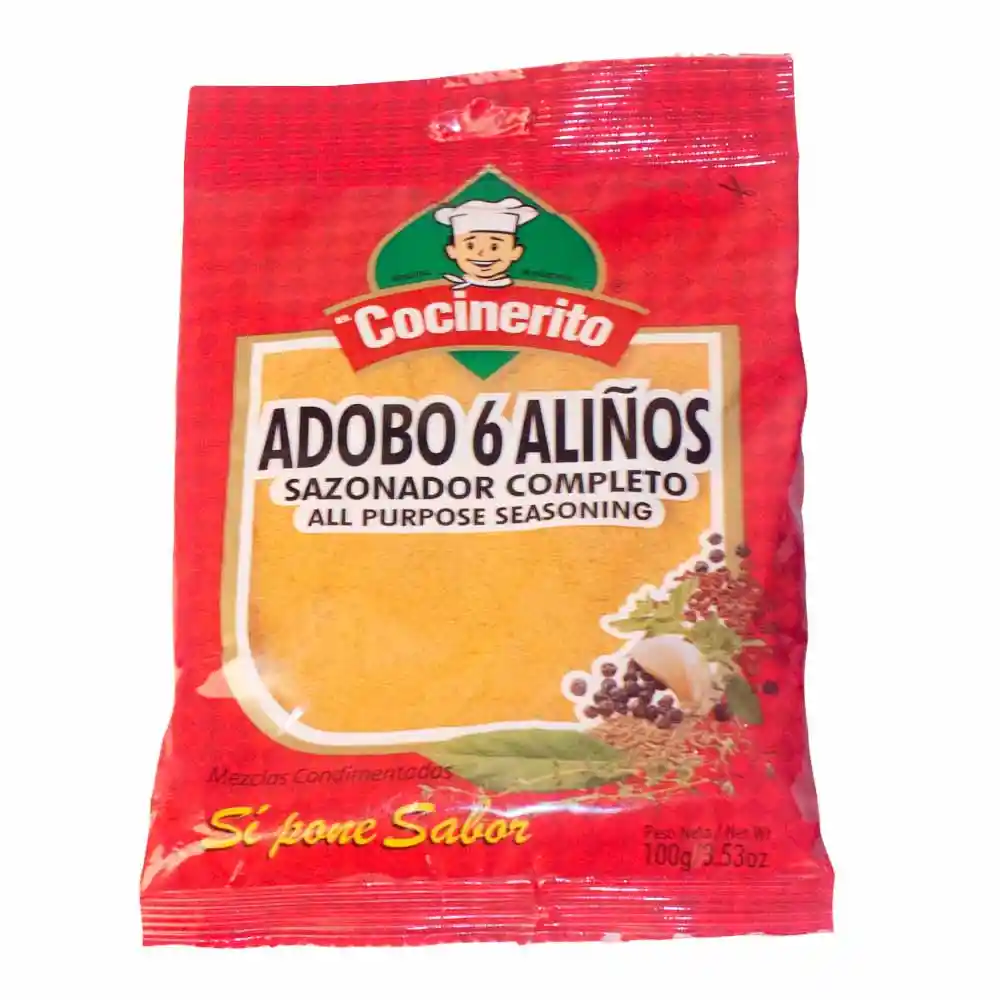 El Cocinerito Adobo 6 Aliños