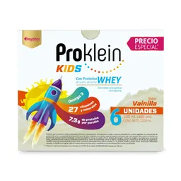 Proklein Kids Vainilla 4-10 Anos X 6und