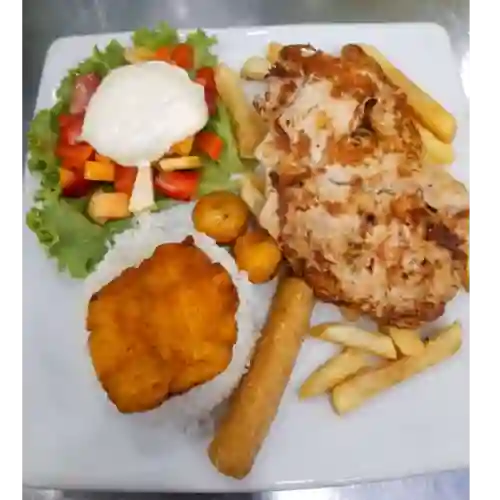 Bandeja con Pechuga