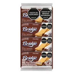 Bridge Galleta Tipo Wafer con Crema Sabor Chocolate