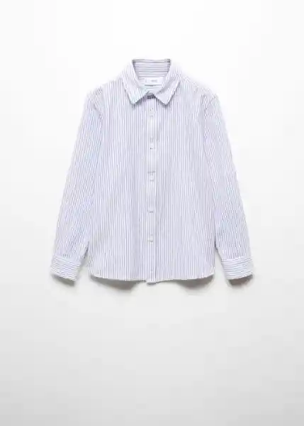 Camisa Carlos Electrico Talla 07 Niños Mango