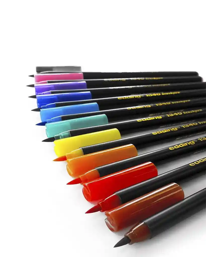 Edding Marcadores Punta Pincel Multicolores 1340