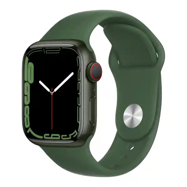 Apple Watch S7 41 Green al Clvr sp Cel-bes