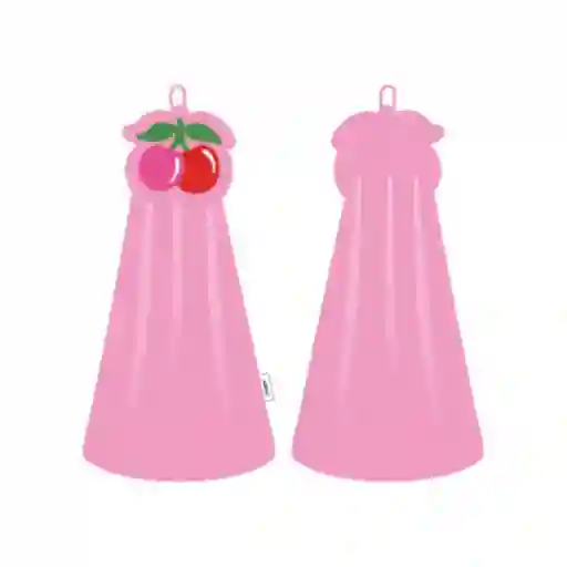 Toalla Para Manos Bordada Cereza Serie Cherry Valentine Miniso