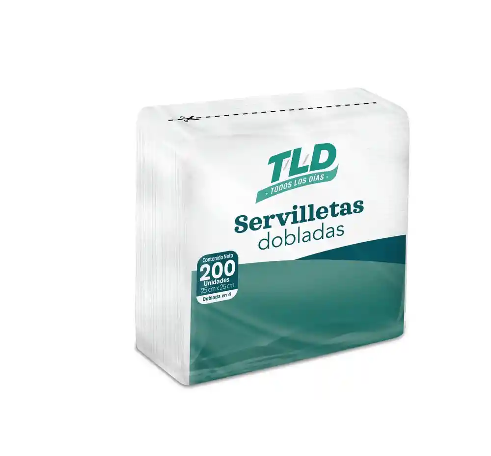 Servilleta Doblada T/l/d Todos Los Dias Sin Ref