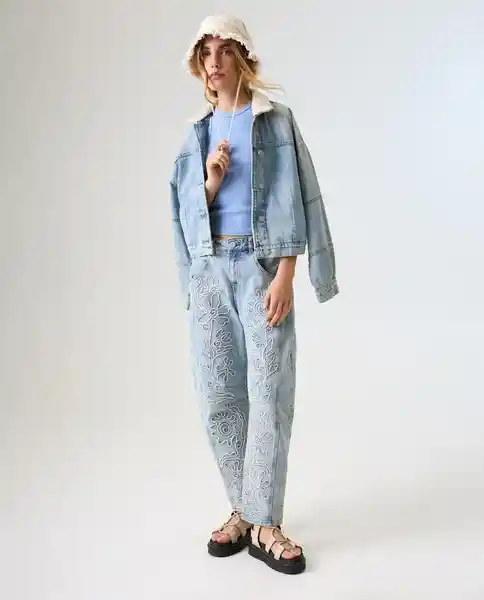 Camiseta Mujer Azul Talla XS 602G009_AZU144115 Americanino