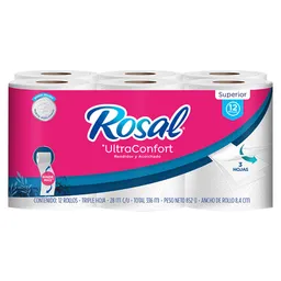 Rosal Papel Higiénico Superior Rollo