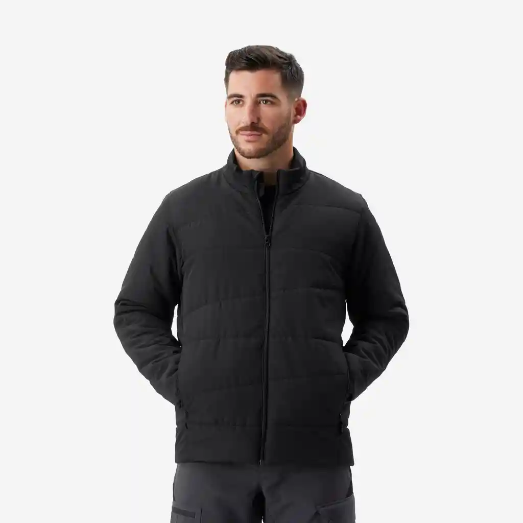 Chaqueta Acolchada De Senderismo Para Hombre Talla 3xl Negro