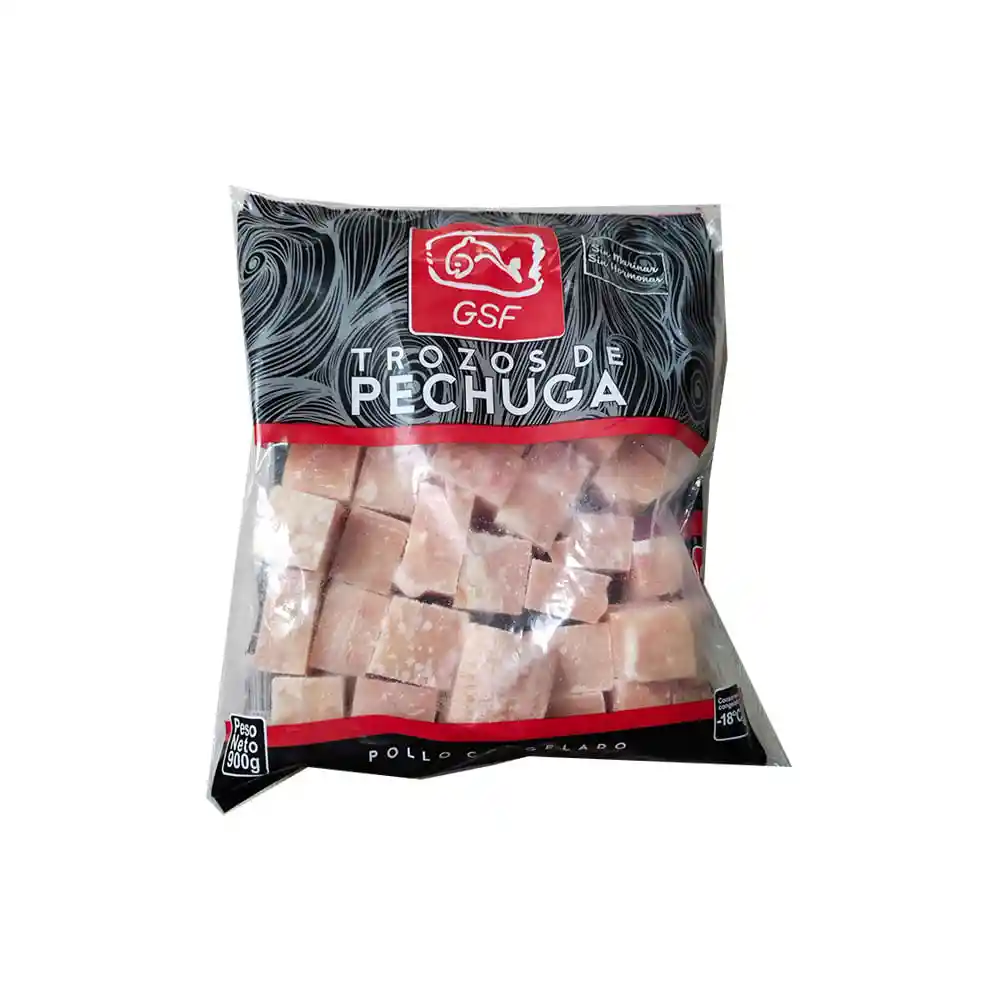 Trozos de Pechuga Congelado Gsf