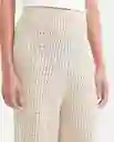 Pantalón Pantal#N Comfy Caqui Fango Medio Talla M Chevignon