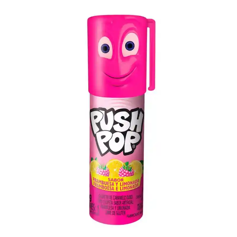 Push Pop Chupete Sabor a Naranja