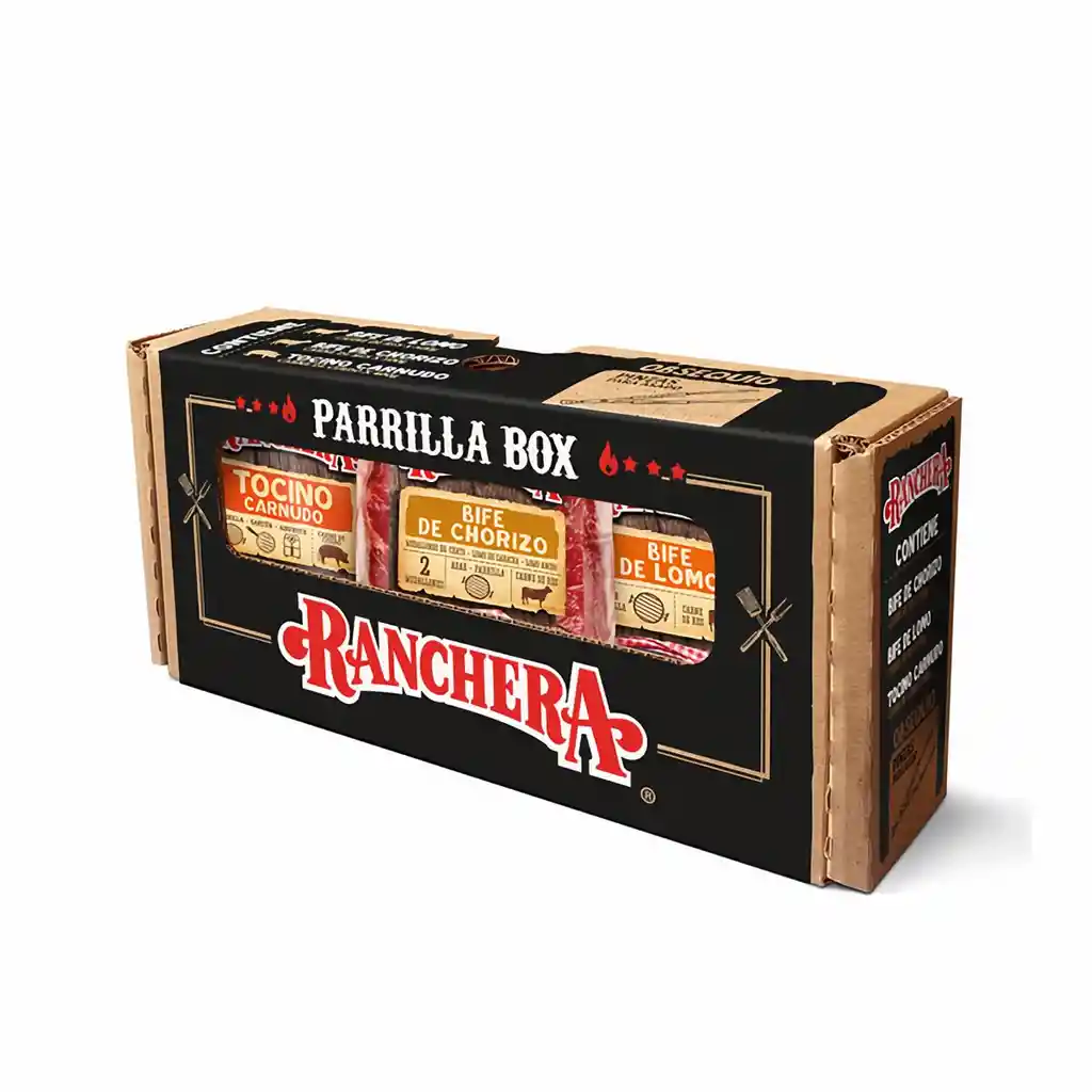 Ranchera Parrilla Boxtocino Bife Chorizo Lomo Pin