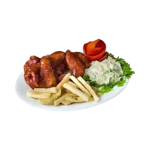 Alitas Bbq X 4