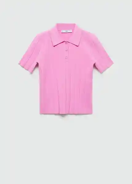 Jersey Alverta Rosa Talla XL Mujer Mango