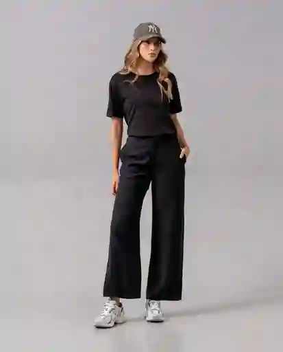 Pantalón Mujer Negro Talla 16 13201 Rifle