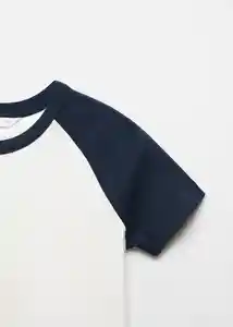 Camiseta Insti Celeste Talla 20 Teen Niñas Mango