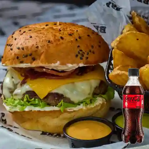 Combo S91 + Papas + Coca Cola Sin Azúcar 400 ml