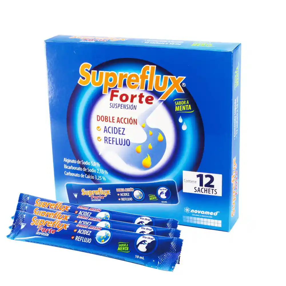Supreflux Forte Suspensión Oral (5.0 % / 2.13 % / 3.25 %)