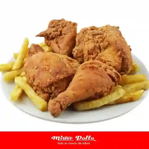Medio Pollo Broaster