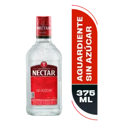 Aguardiente Nectar Rojo Sin Azucar 375 ml