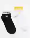 Medias Sport Negro Sombrío Ultraoscuro Talla 9-11 Chevignon
