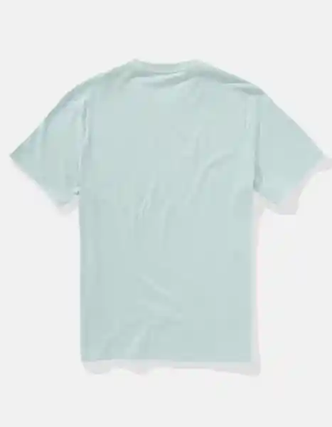 Camiseta Hombre Azul Talla SMALL 4290401 American Eagle