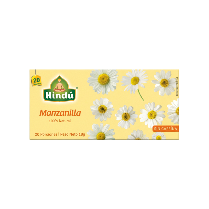 Hindu Aromática Manzanilla 20 U 18g