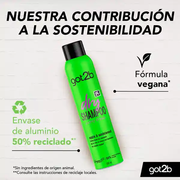 Shampoo Seco Got2B Fresh 200Ml