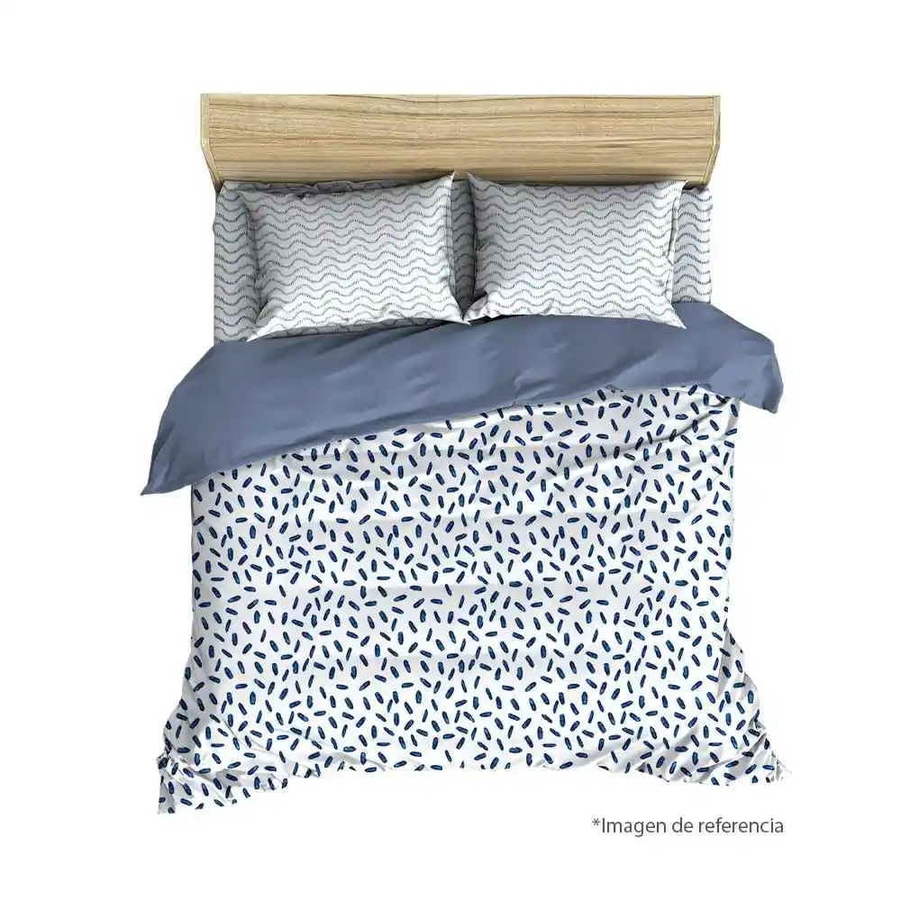 Edredon + Semijuego Exito Sencillo (100 X 190 Cm) Poliéster Elon
