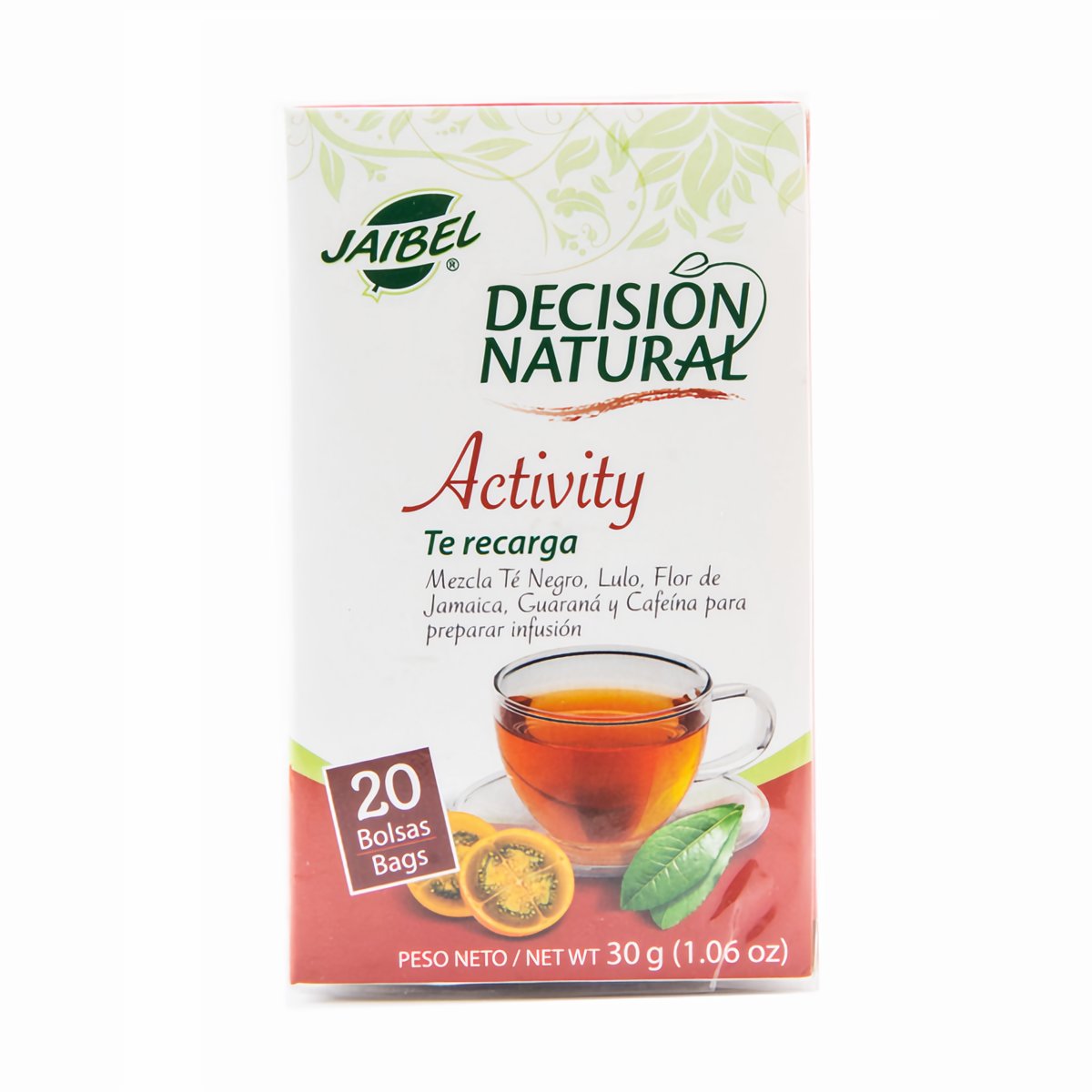 Jaibel té Decisión Natural Activity 20 und
