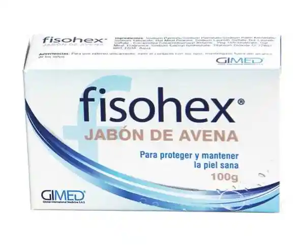 Fisohex Jabón En Barra De Avena