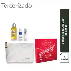 Combo Chocolate Lindt + Kit Iconos Loccitane